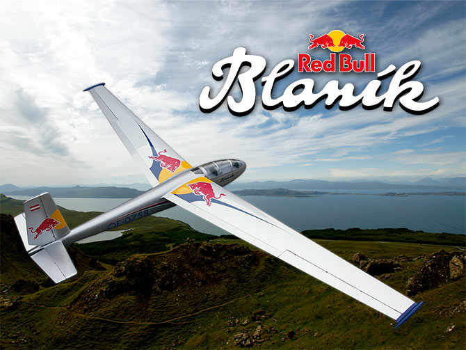 Sebart Red-Bull Blanik Glider ARF
